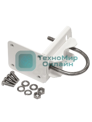 Металлическое крепление для установки антенны на мачту Mikrotik LHGmount Simple metallic mount for LHG series products
