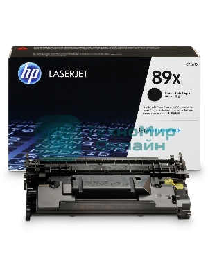 Картридж лазерный HP CF289X черный для HP LJ M507/MFP M528 (10000 стр.)