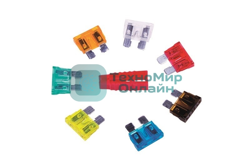 Набор автомобильных предохранителей Rexant 