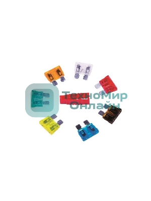 Набор автомобильных предохранителей Rexant 