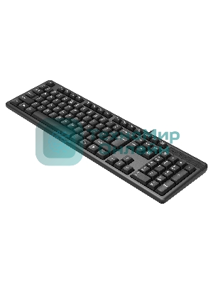 Клавиатура проводная A4Tech KK-3, USB, черный