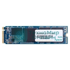 Накопитель SSD Apacer AS2280P4, 256Gb, M.2 2280, PCIe 3.0 x4, NVMe, R/W 2100/1300