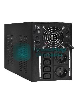 Источник бесперебойного питания ExeGate EX292637RUS SpecialPro Smart LLB-3000.LCD.AVR.2SH.4C13.RJ.USB 3000VA/1800W, LCD, AVR,2*Schuko+4*C13,RJ45/11,USB, металлический корпус, черный