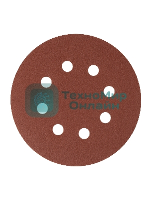 Круг абразивный Сибртех на ворсовой подложке под 