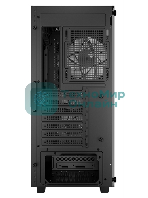 Компьютерный корпус Deepcool CC560 V2 черный без БП ATX 4x120мм 1xUSB 2.0 1xUSB 3.0 audio bott PSU