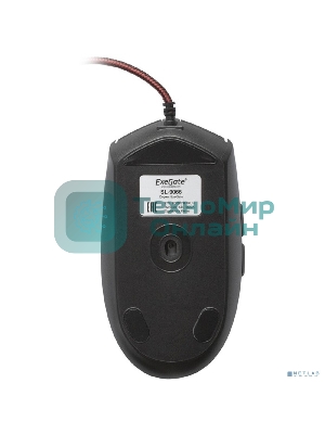 Мышь проводная ExeGate SL-9066 черный, 2400 dpi, USB, кнопки - 6