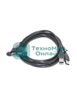 Кабель USB 2.0 для монтажа на корпус 1,5 м