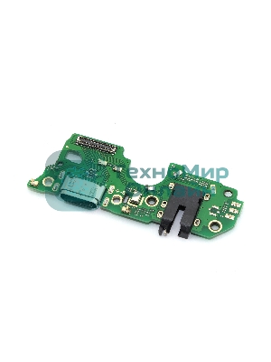 Шлейф (нижняя плата) с разъемом зарядки и микрофоном для OPPO A38