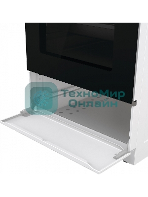 Плита комбинированная Gorenje GK5A12WG белый, конфорок 2 газовых и 2 электрических, духовка 68 л, 50 см x 85 см x 59.4 см