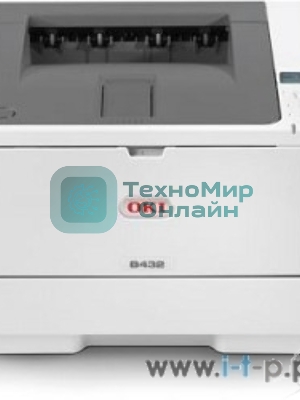 Принтер лазерный OKI B432DN (45762012), A4, ч/б, печ. 40 стр/мин., 1200 x 1200 dpi, Ethernet, USB