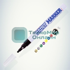 Маркер-краска Slim 2 мм нитро-основа черный MunHwa Б0048235