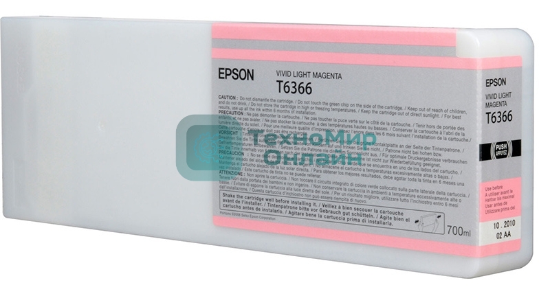 Картридж струйный Epson C13T636600 светло-пурпурный (700 мл) для Epson St Pro 7900/9900