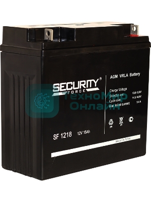 Аккумулятор Delta Security Force SF 1218