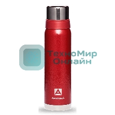 Термос Арктика 106-900 красный, узкое горло 0,9 л американский дизайн