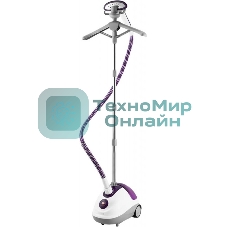 Отпариватель напольный Kitfort KT-949 1580Вт белый/бордовый