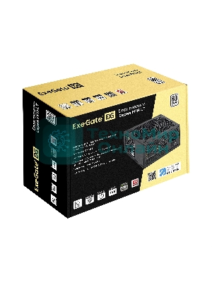 Блок питания ExeGate 450PPH-LT (EX292150RUS), 450Вт, 80 PLUS, 120мм, черный