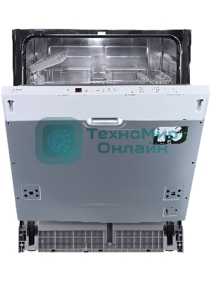 Встраиваемая посудомоечная машина Evelux BD 6000, белый, 59.8 см, 13 компл., 55 дБ, класс A++