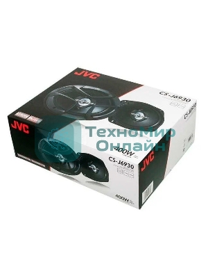 Колонки автомобильные JVC CS-J6930 400Вт 92дБ 4Ом 15x23см (6x9дюйм) (ком.:2кол.) коаксиальные трехполосные