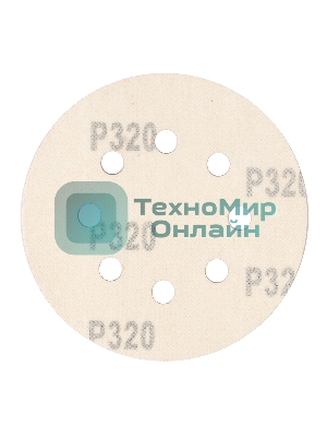 Круг абразивный Сибртех на ворсовой подложке под 