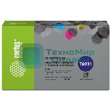 Картридж струйный Cactus CS-EPT693100 (T6931) черный (350 мл) для Epson SureColor SC-T3000/T3070/T3200/T5000/5200