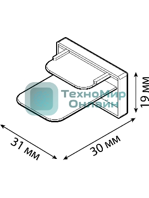 Заглушка Gauss TR116 белый