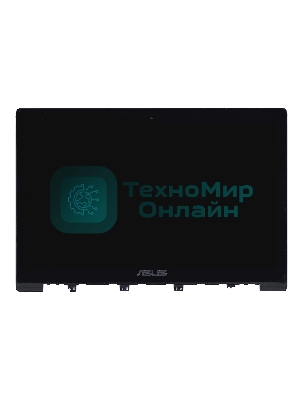 Модуль (матрица + тачскрин) для Asus ZenBook UX303 QHD+ черный с рамкой