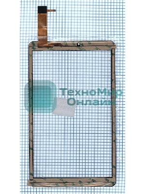 Сенсорное стекло (тачскрин) XC-PG1010-110-A0, черное