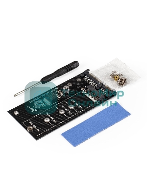 Переходник ExeGate EXE-522 (M.2 B key -> SATA3.0, для подключения SSD с разъемом M.2 NGFF к разъему SATA 6G)