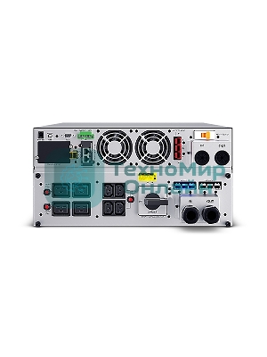 Источник бесперебойного питания/ UPS Сайбер Электро ЭКСПЕРТ-II-10000Р Онлайн, Стойка/Напольный 10000ВА10000Вт. USB/RS-232/SNMP Slot/EPO Relay/ByPass (4 IEC С13);(4) C19; Клеммная колодка (1) (12В /9А·ч. х 16) 4U