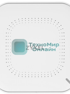 Точка доступа Zyxel NebulaFlex NWA90BE, Wi-Fi 7 (BE5100), MU-MIMO 2x2+2x2, 1xLAN 2.5GE, БП в комплекте