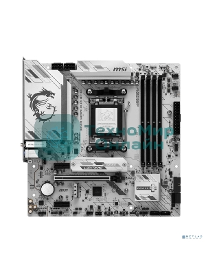 Материнская плата MSI B850M GAMING PLUS WIFI6E, AM5, AMD B850, 4xDDR5, 4xSATA, 2xM.2, 1xPCIe 4.0 x16, 2xPCIe x1, 1xDP, 1xHDMI, 1x2.5Gb LAN, Wi-Fi 6E, Bluetooth 5.3, 4xUSB-A 5Gbps, 3xUSB-A 10Gbps, 1xUSB-C 10Gbps, 3x3.5 мм, 7.1, mATX