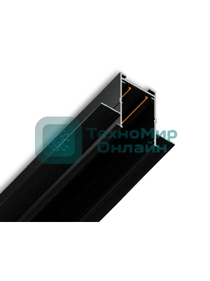 Шинопровод встраиваемый Ambrella light GL1010 BK черный IP20 220V 2000*62.5*56