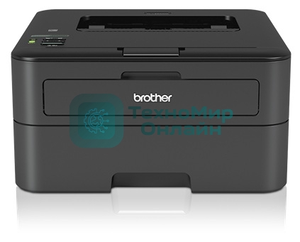 Принтер Brother HL-L2340DWR лазерный A4, 26 стр/мин, 2400x600 dpi, 32 Мб, дуплекс, подача: 251 лист., вывод: 100 лист., GDI, USB, Wi-Fi, ЖК-панель (старт.к-ж 700 стр) (замена HL-2240R, HL-2240DR)