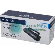 Картридж лазерный Pantum PC-110 черный для Pantum P1000/P2000/P2050/5000/5005/6000/6005 (1500 стр.)