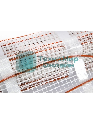 Теплый пол (нагревательный мат) Rexant Extra, площадь 8,0 м2 (0,5 х 16,0 метров), 1280Вт, (двух жильный)