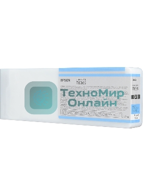 Картридж струйный Epson C13T636500 светло-синий (700 мл) для Stylus Pro 7700, 7890, 7900, 9700, 9890, 9900, WT7900