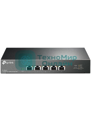 Коммутатор TP-Link 5-port Desktop 10G Unmanaged Switch, 5 100/1G/2.5G/5G/10G RJ-45 ports, Fanless design