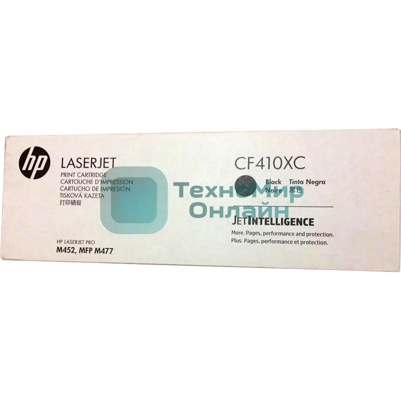 Картридж лазерный контрактный HP 410X Contractual High Yield Black Original LaserJet Toner Cartridge