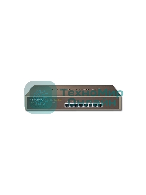 Коммутатор TP-LINK SMB TL-SG1008 8-port Gigabit Switch, 1U rack-mountable steel case
