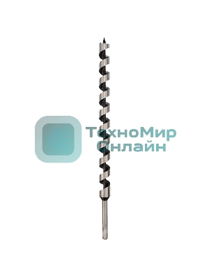 Сверло винтовое по дереву Kranz 25х460 мм, шестигранный хвостовик