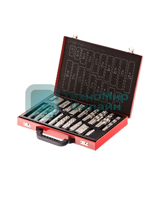 Набор сверл Matrix по металлу, 1-10 мм, 170 шт., HSS, в металлическом кейсе