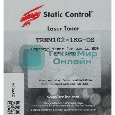 Тонер Static Control для HP LJ PM104/132, Bk, 1 кг, флакон