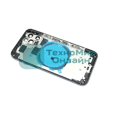 Задняя крышка (корпус) в сборе с рамкой для Apple iPhone 11 Pro черный