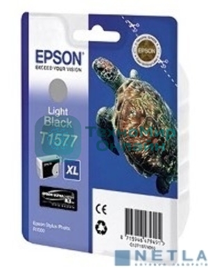 Картридж струйный Epson C13T15774010 серый для Epson St Ph R3000 (850стр.)