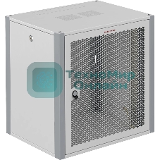 Шкаф коммутационный Sysmatrix (WP 6609.730) настенный 9U 600x600 мм пер. дв. перфор. 2 бок. пан. 60 кг серый 20 кг IP20