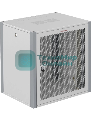 Шкаф коммутационный Sysmatrix (WP 6609.730) настенный 9U 600x600 мм пер. дв. перфор. 2 бок. пан. 60 кг серый 20 кг IP20