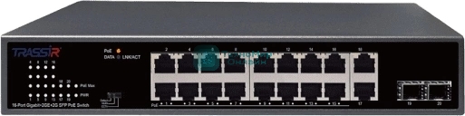 Коммутатор Trassir TR-NS14202S-185-16POE