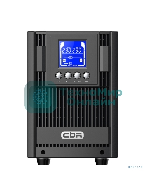 Источник бесперебойного питания CBR ESN-2KT-4F-LCHERSC Online 2000VA/2000W Tower 4 x Schuko, LCD, HID-USB, RS232, EPO, SNMP slot