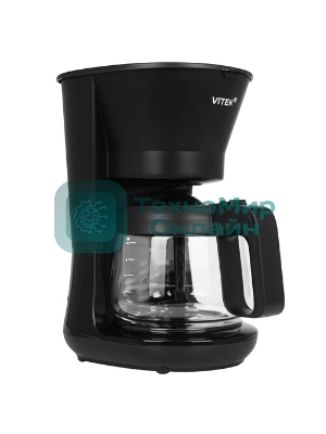 Кофеварка капельная Vitek VT-CMD1700 900Вт черный