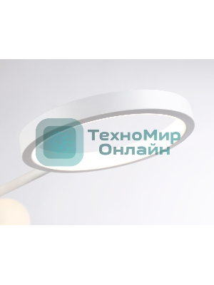 Потолочный светодиодный светильник Ambrella light FL66229/6 WH белый 48W 3000K-6400K+G9/4 880*880*240 (ПДУ ИК)
